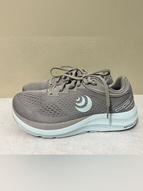 Topo Athletic Phantom 3 Shoes Womens 8 Grey Stone Road Running Sneakers Athletic